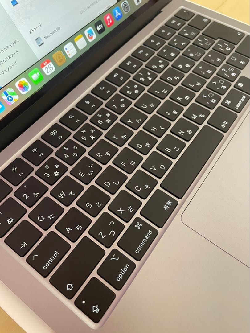 【美品】MacBook Air 本体　M2 16GB