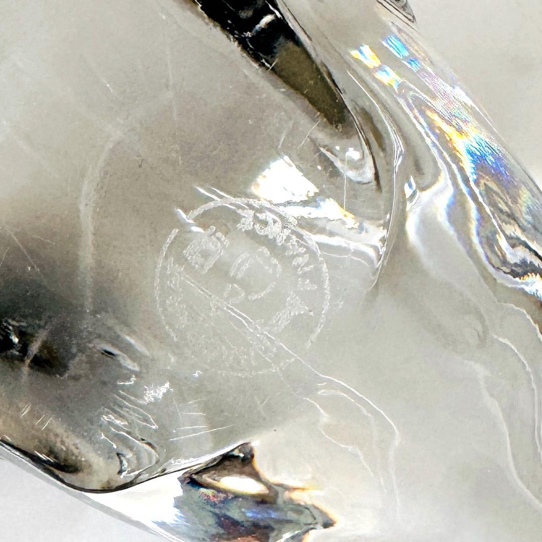 【バカラ】動物 カモ 置物 インテリア★美品★金運