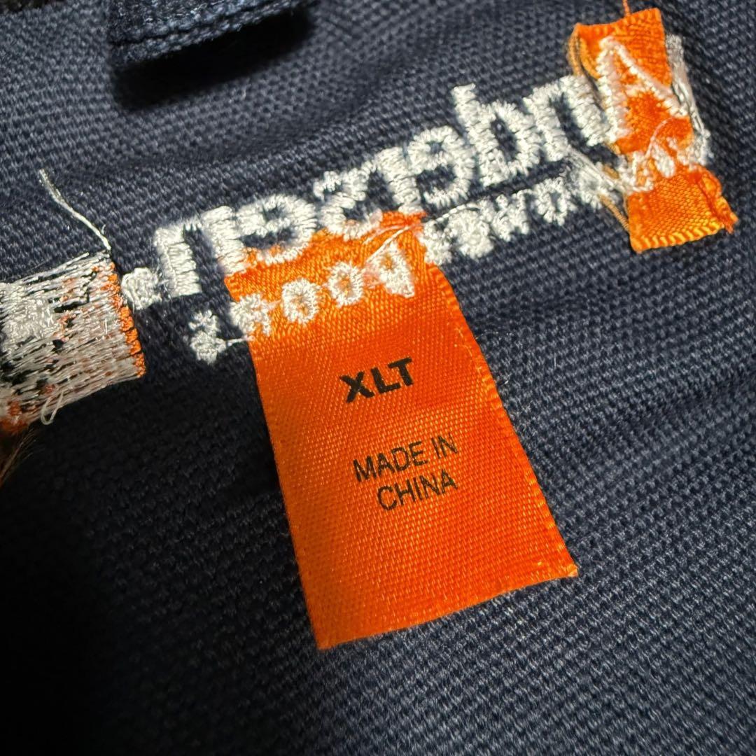 00s 企業ロゴダックジャケット 短丈 フェード デトロイト US古着