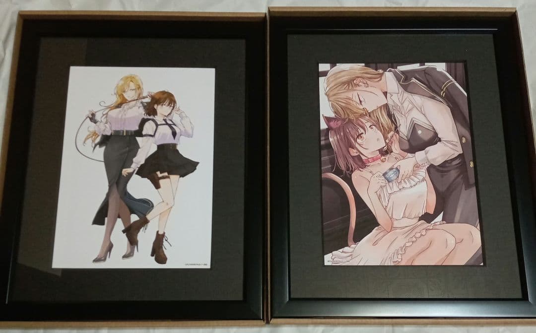 映しちゃダメな顔　くじ引き堂　S賞　複製原画