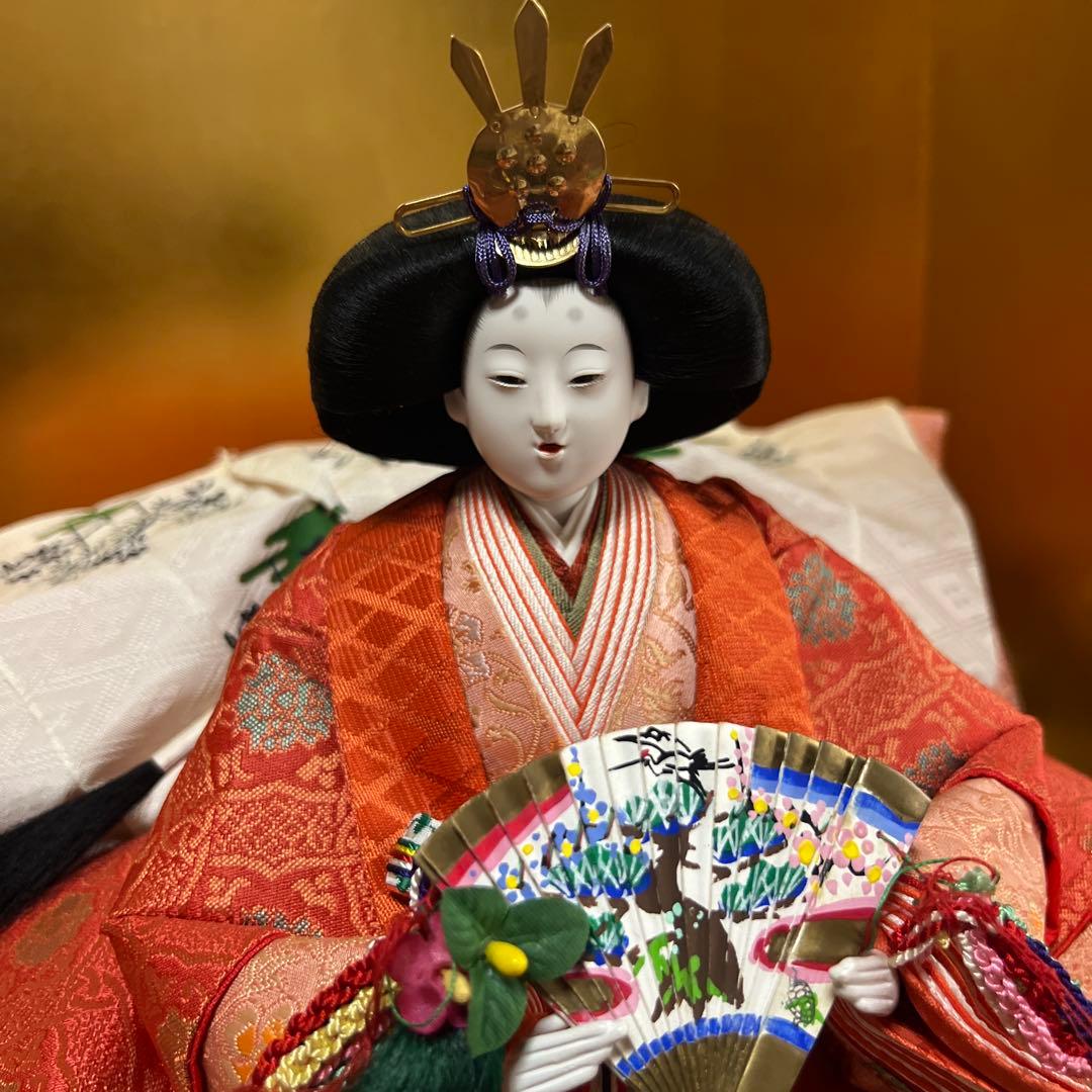 雨も好き！京雛　お雛様　京人形　ひな祭り