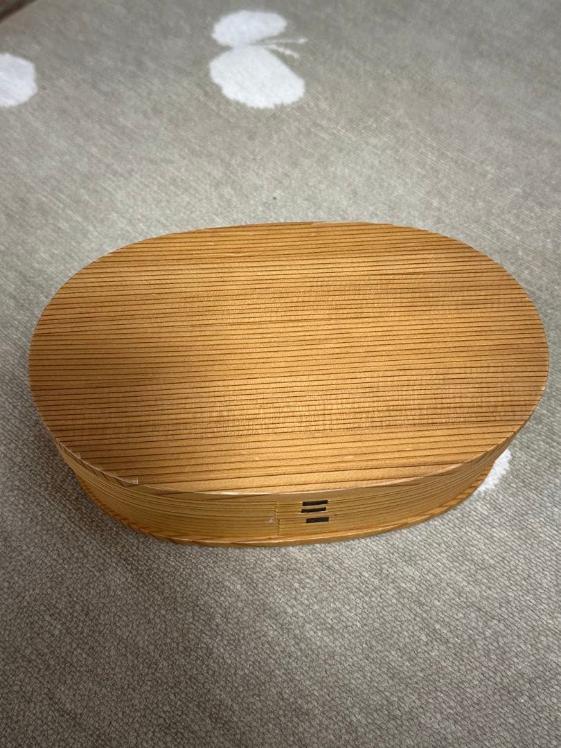 ☆曲げわっぱ☆秋田大館工芸社 小判弁当大&小☆