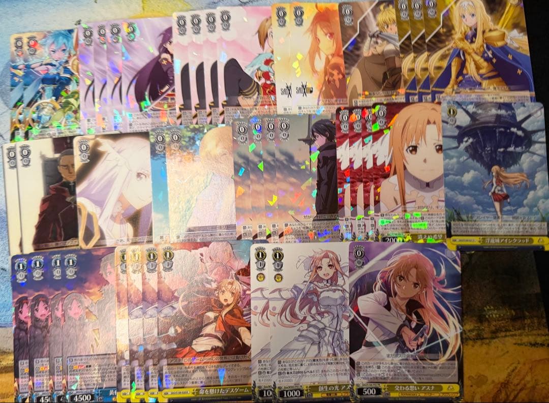 ソードアート・オンライン ヴァイスシュヴァルツ デッキ パーツ