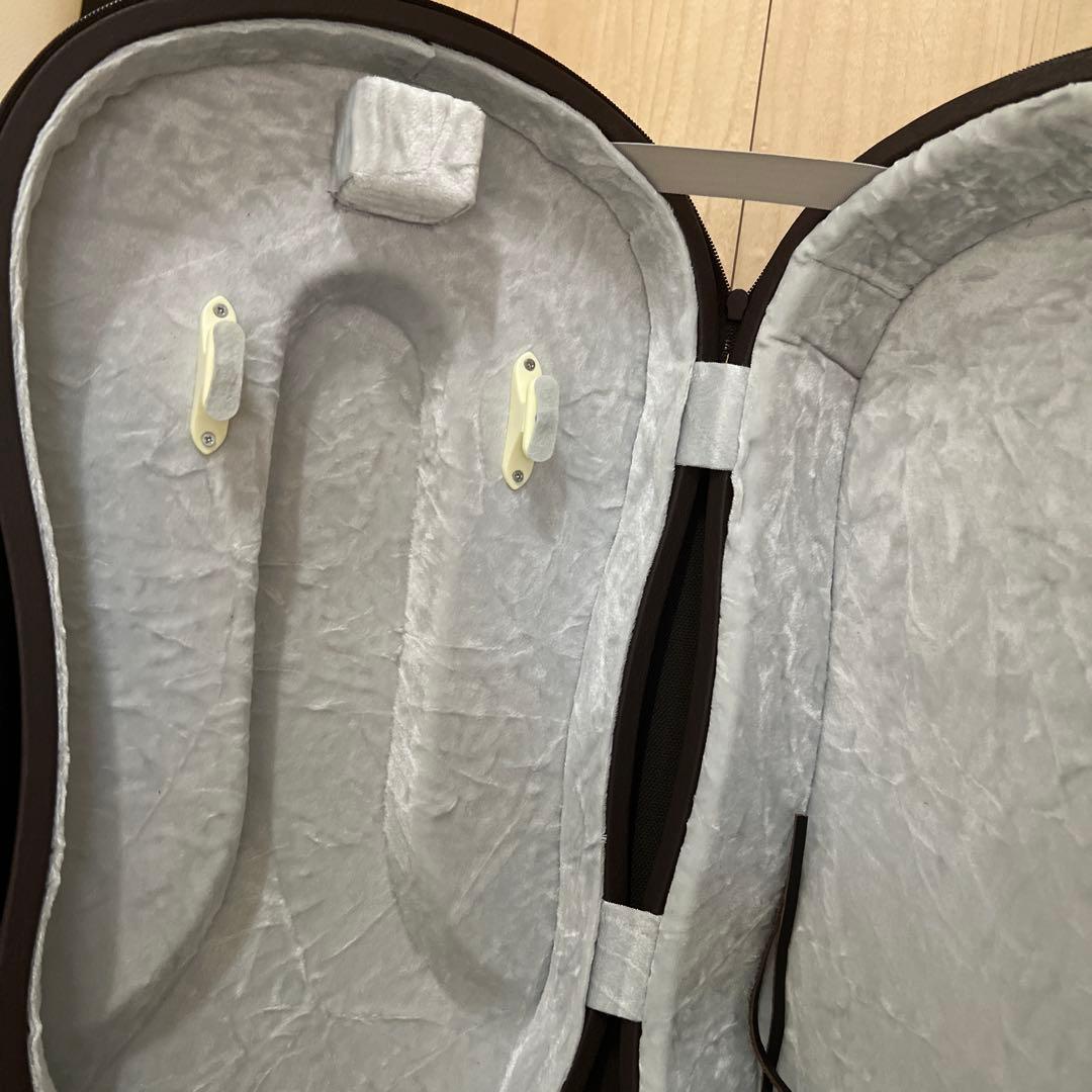 東洋楽器 TOYO ULシェルONE バイオリン用ケース ブラウン