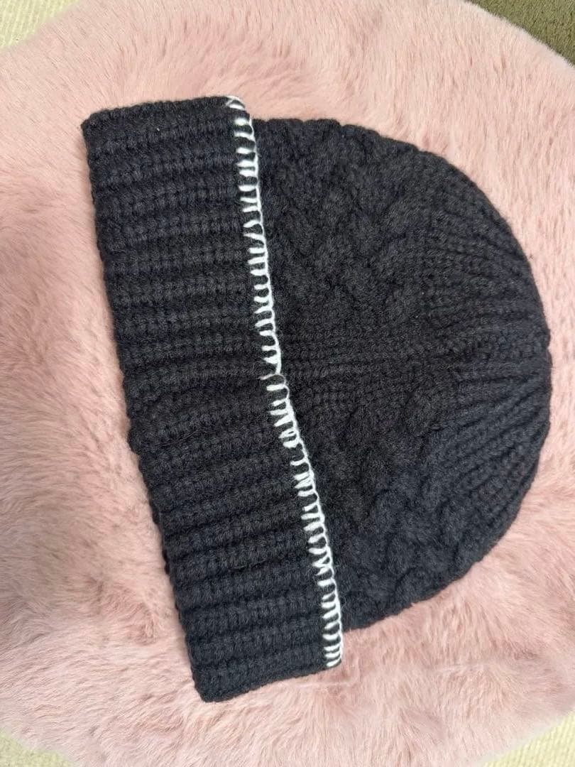 Darich DDロゴバスケットニットビーニー 黒