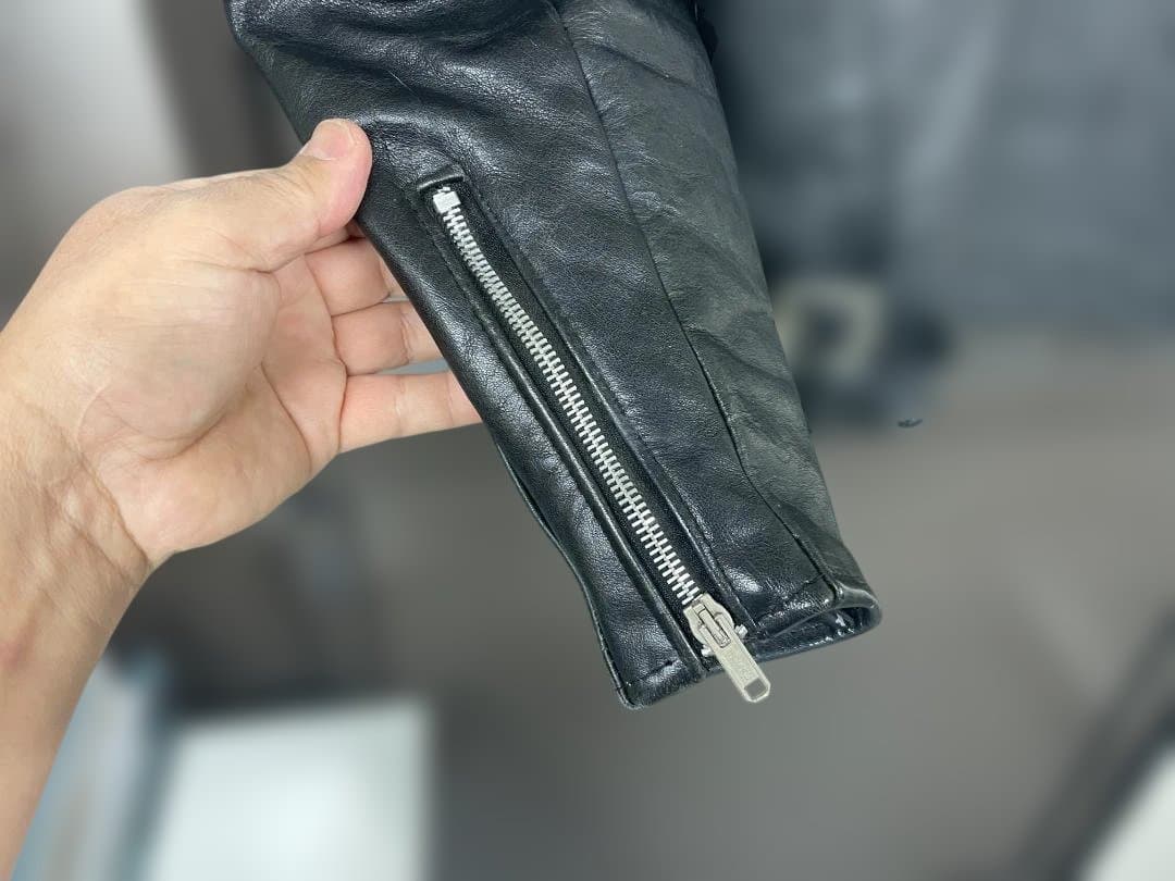 Schott シングルライダース ブラックレザージャケット