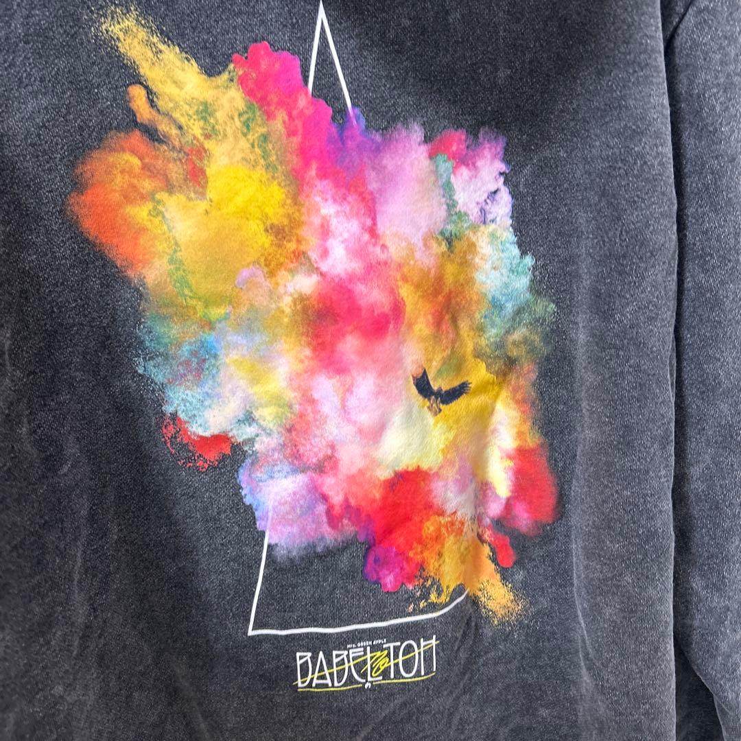 Mrs. GREENAPPLE バベルの塔 フーディ スエット　Mサイズ