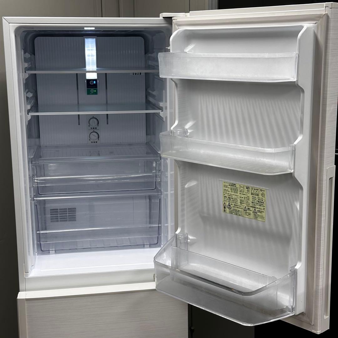 ＊関東送料無料！設定対応◎ 訳あり激安 SHARP 271L 大容量2ドア