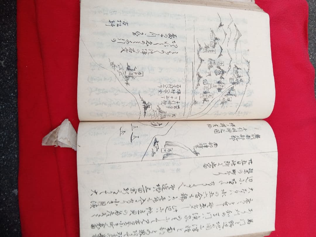 東游雑記　古川辰　写本　絵入　　手書き　　蝦夷　仙台　林子平　　江戸