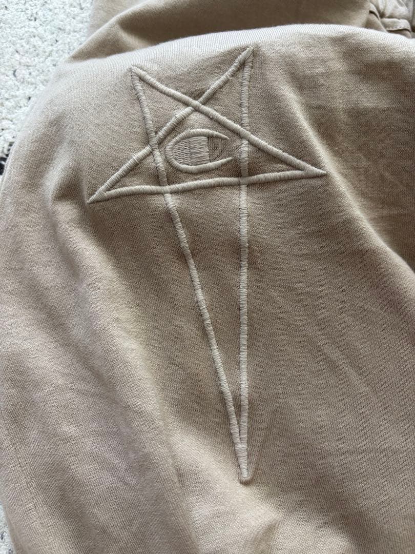 RickOwens DRKSHDW×Championサルエルパンツ S ベージュ