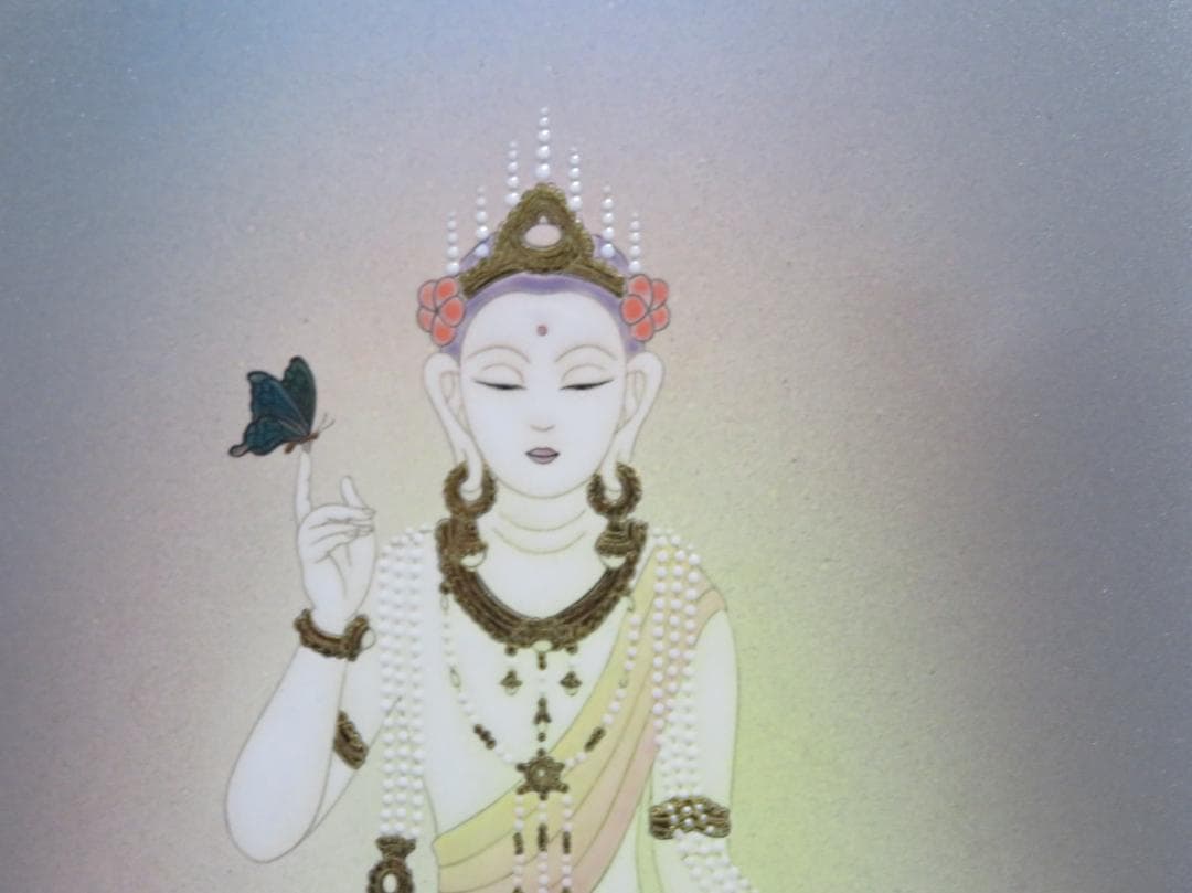 ◆　草場一壽　「大調和」（仮題）　ダライ・ラマ　陶彩画　原画　価格応談します　◆