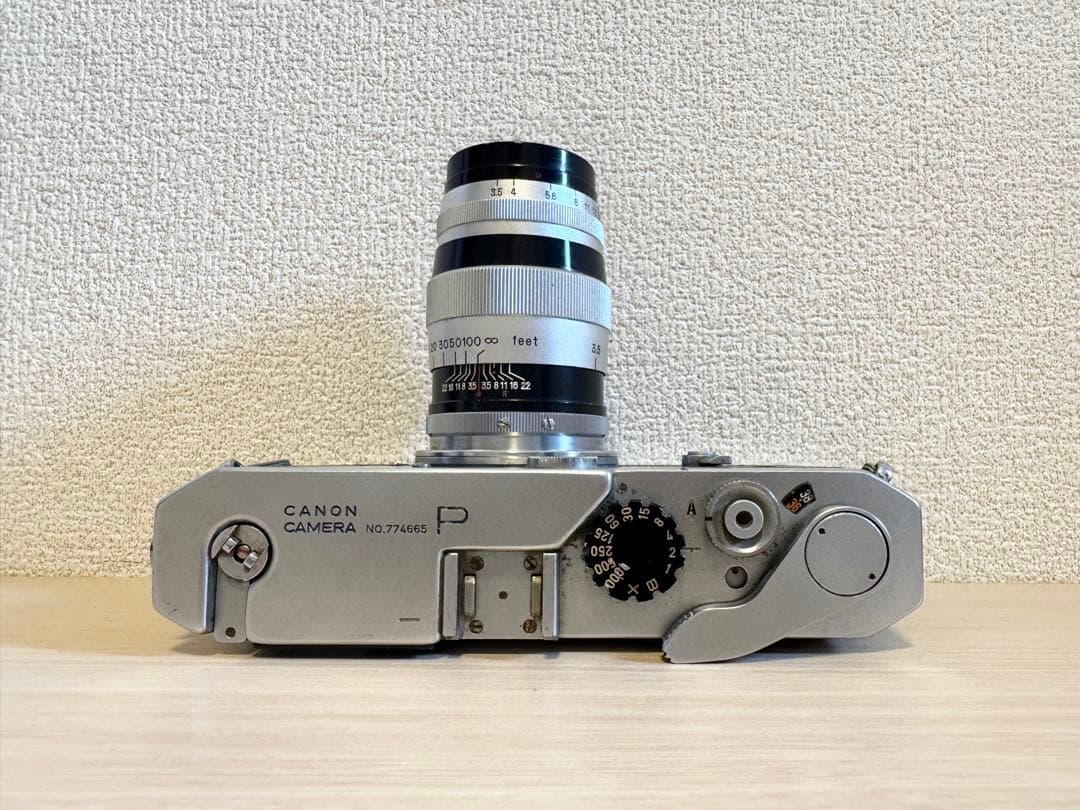 【完動品】Canon P レンジファインダー 100mm f3.5