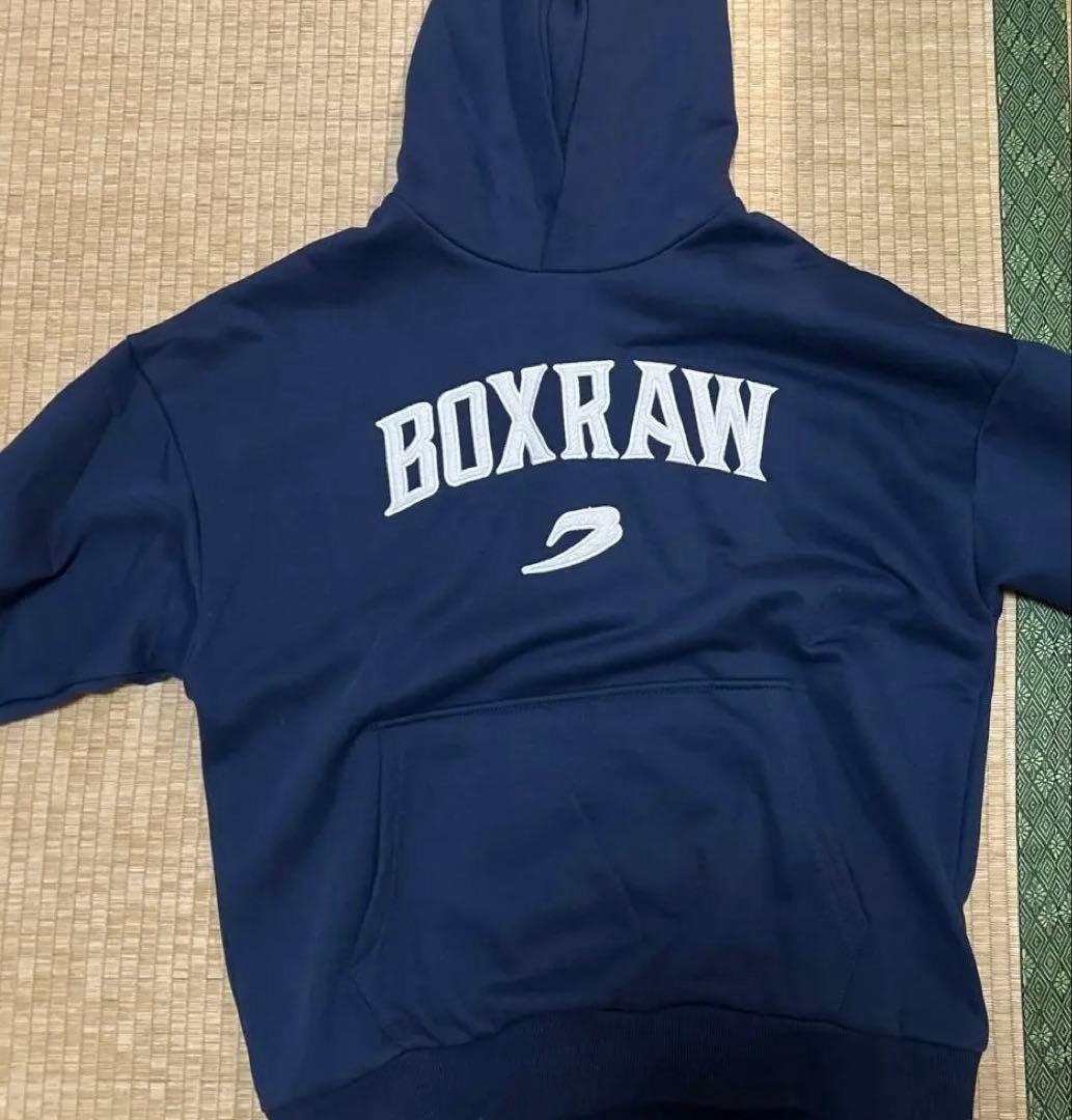 boxraw hoodie セットアップ ミッドナイトネイビー