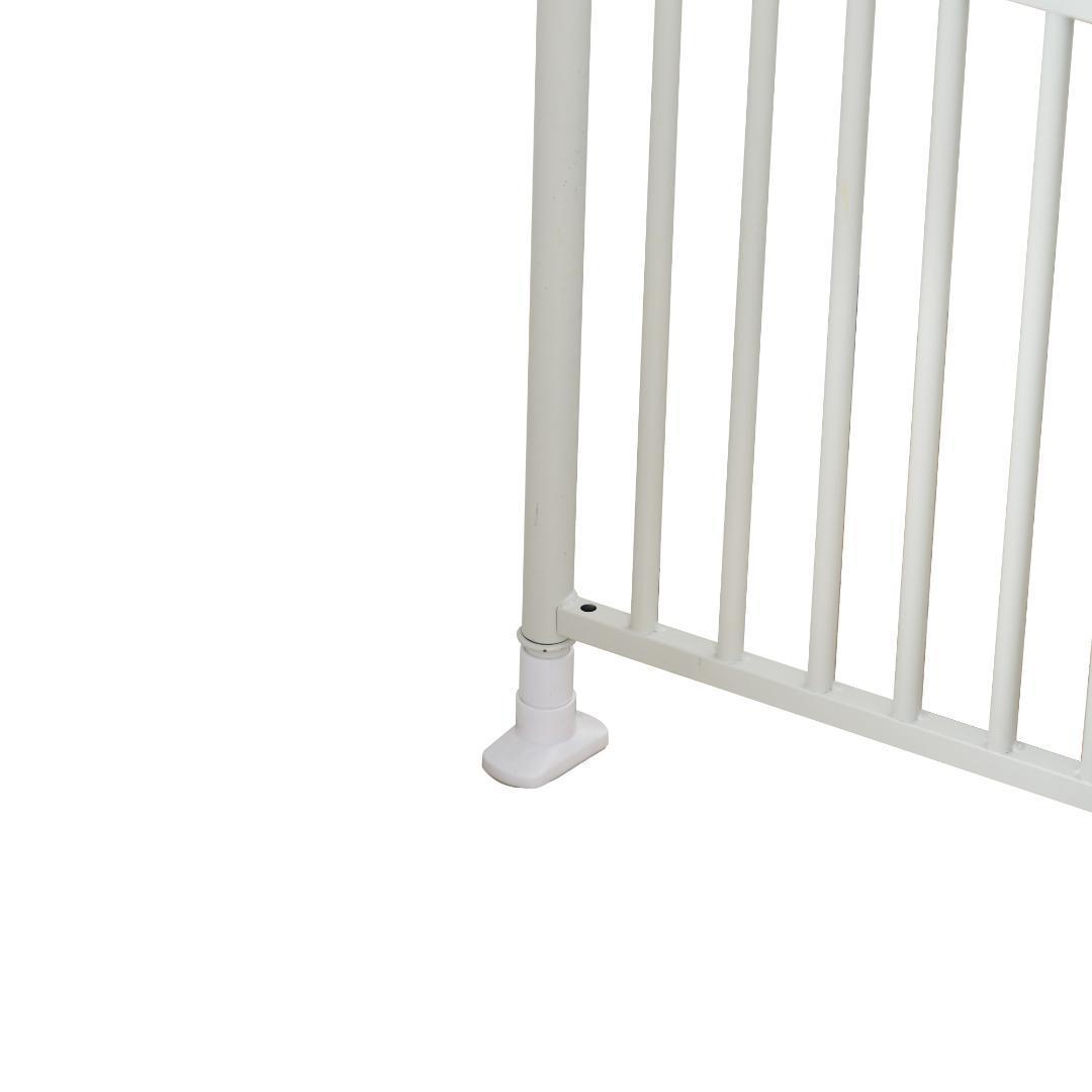 ペット高さ調節対応 191-255cm ドア ケージ 留守番脱走防止柵 ホワイト