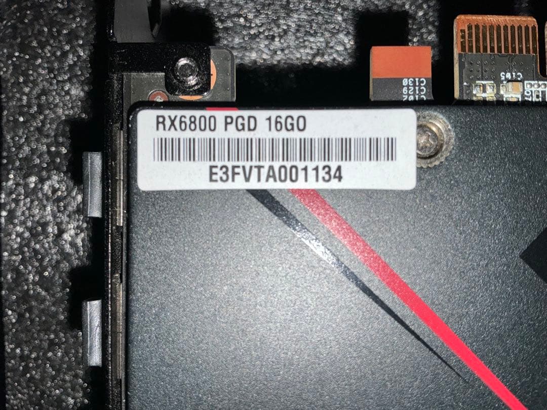 【美品/非喫煙】ASRock RX 6800 16GB OC トリプルファン