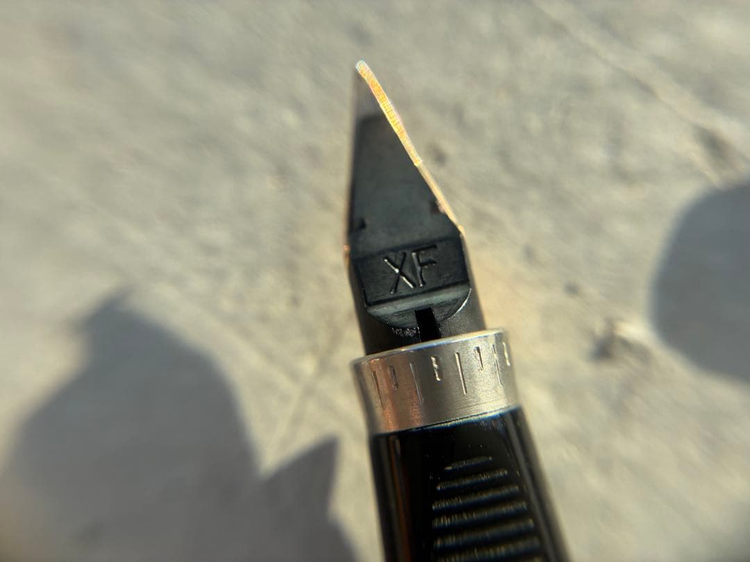 PARKER パーカー 万年筆 スターリングシルバー 14K ケース　レトロ