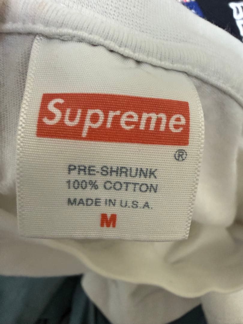 Supreme ホワイト Tシャツ 20周年記念