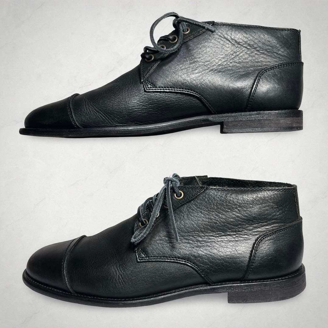 ARGIS アルジス ストレートチップ 美品 レザーシューズ 黒 41