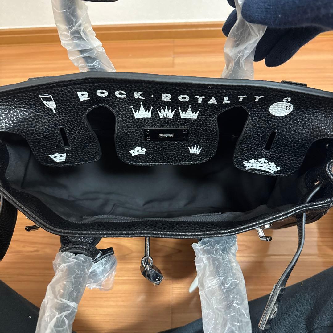 パ*。様 HYSTERIC GLAMOUR ハンドバッグ ブラック