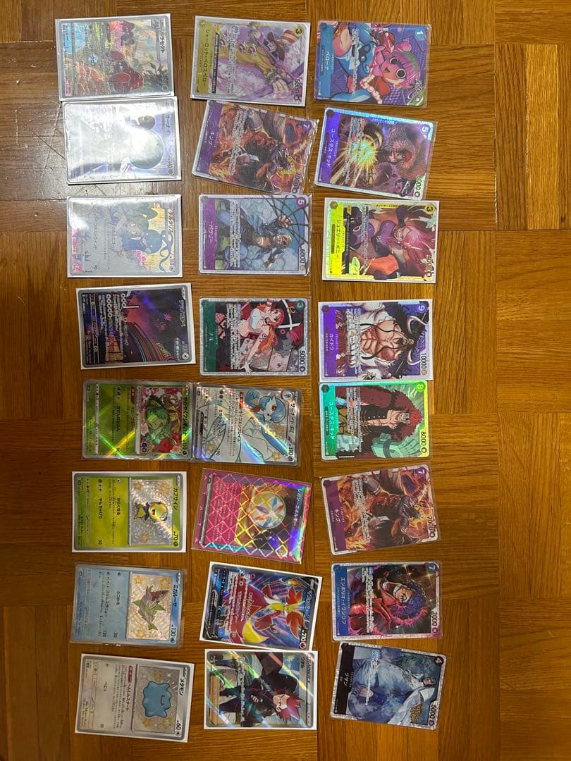 ポケカ　ワンピースカードなど　引退品