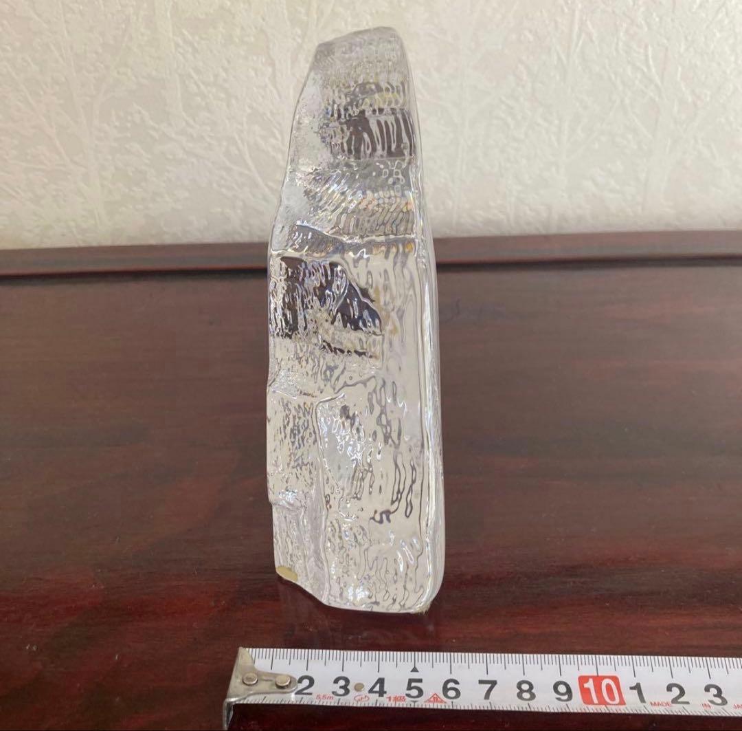 北欧 KOSTA BODA コスタボダ クリスタルガラス 船の彫刻