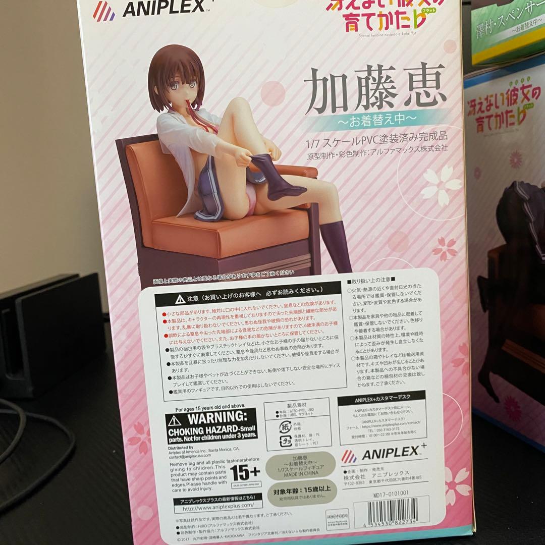 冴えない彼女の育て方　〜お着替え中〜　1/7スケールPVC塗装済み完成品