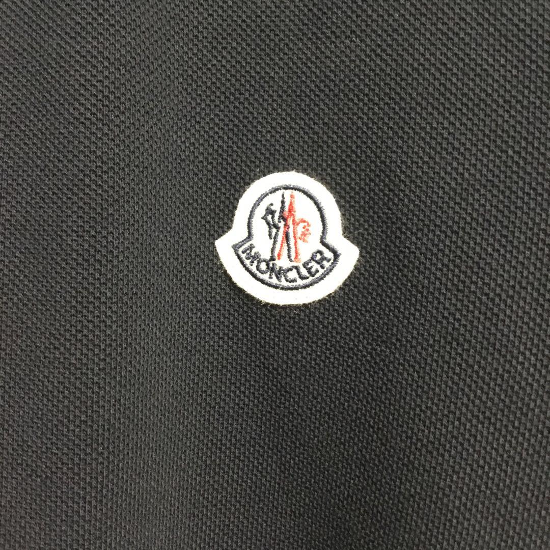✨極美✨ MONCLER モンクレール ポロシャツ ブラック レディースS