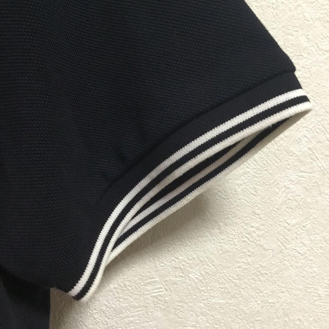 ✨極美✨ MONCLER モンクレール ポロシャツ ブラック レディースS