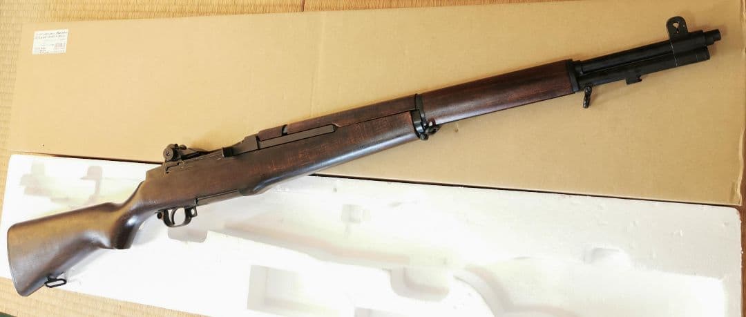 マルシン M1 ガーランド 6mm ガスブローバック ブナストック ブラウン