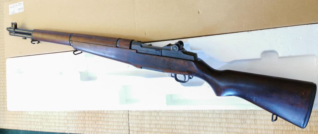 マルシン M1 ガーランド 6mm ガスブローバック ブナストック ブラウン