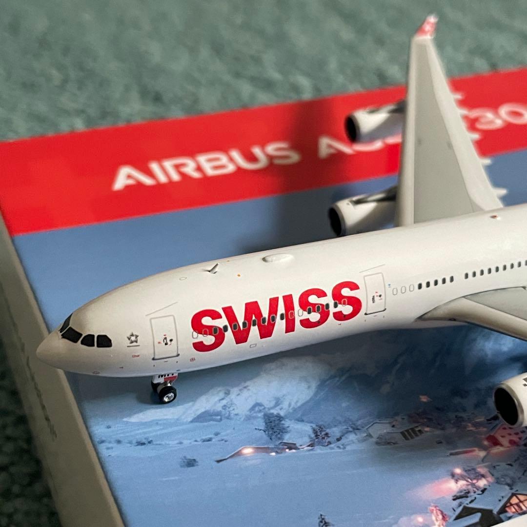 SWISS A340-300 スイス航空 エアバス ph 1:400