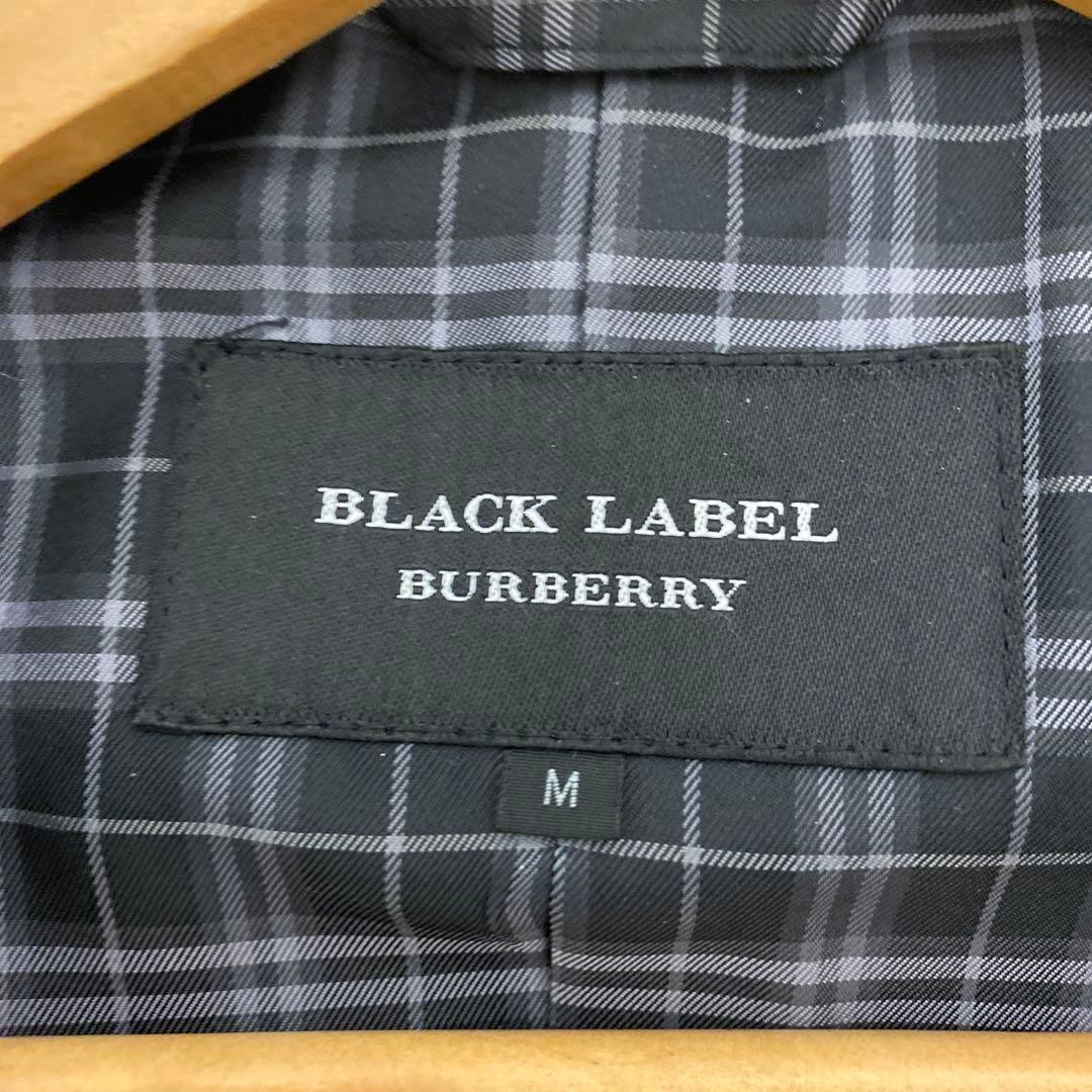 BLACK LABEL BURBERRY シングルライダースジャケット M