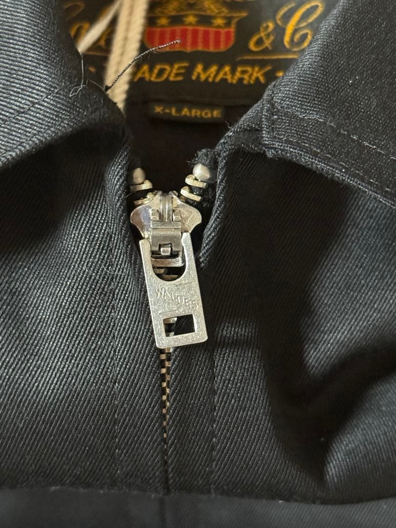 新品 CALEE タイガーボルト 刺繍 ジャケット　XL