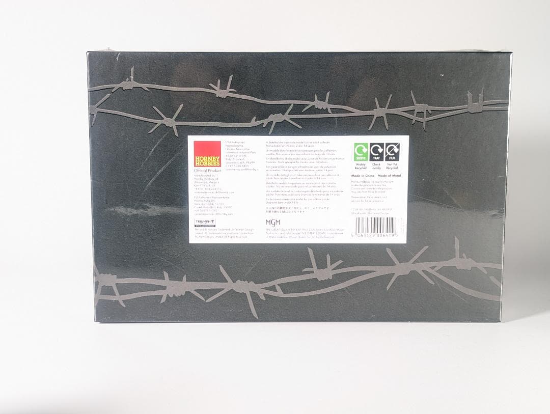 【新品未開封】 映画「大脱走」トライアンフTR6 トロフィダイキャスト完成品