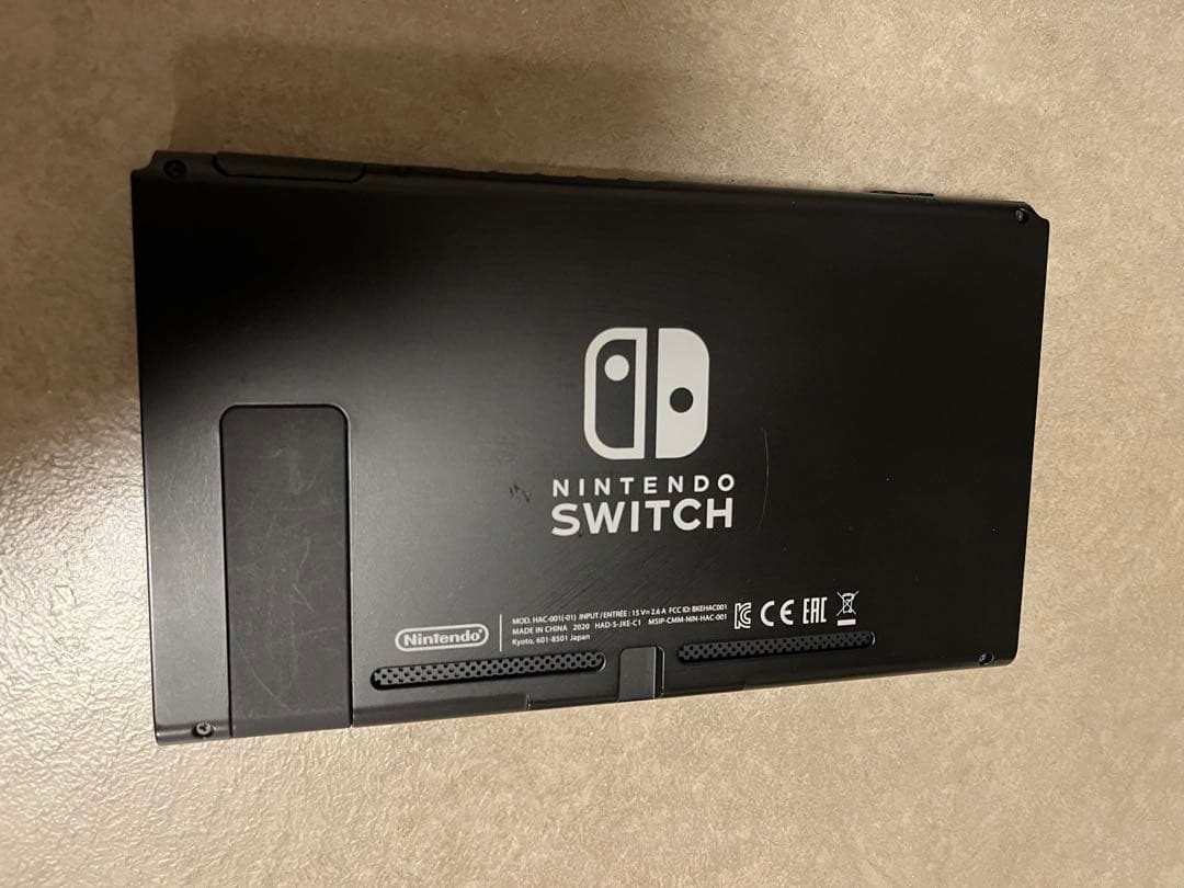 Nintendo Switch 本体+付属品　ブラック　中古　美品