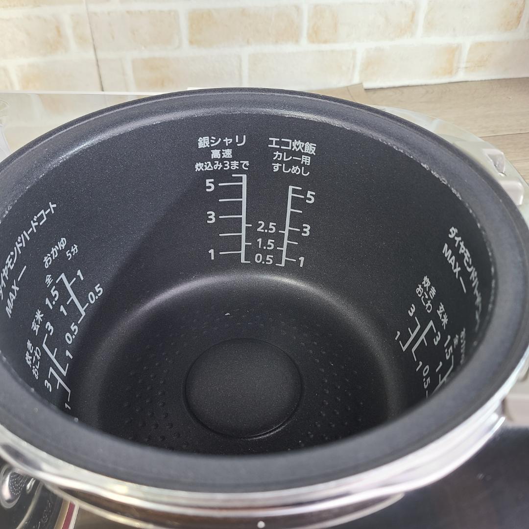 Panasonic 炊飯器 SR-PW109 5.5合 ホワイト Wおどり炊き