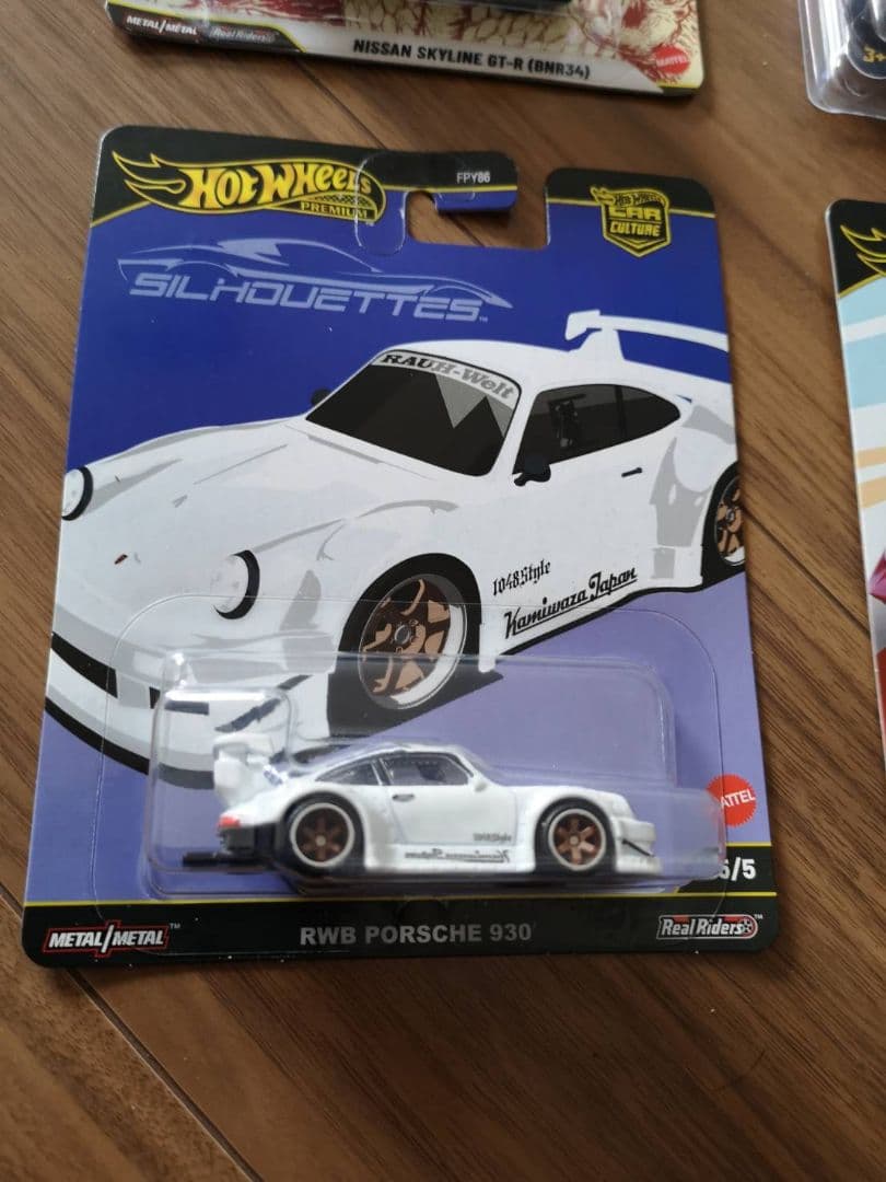 ホットウィール R34ゴジラ　RWB PORSCHE コレクターエディション