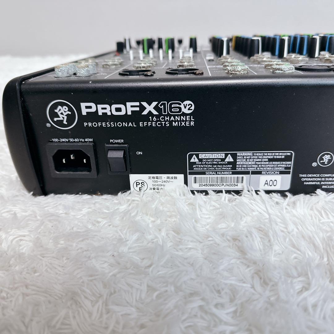 希少　MACKIE　マッキー　アナログミキサー　ProFX16v2　高品質