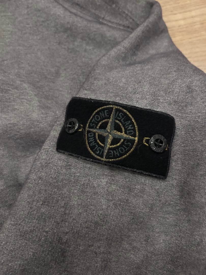 正規　stone  ストーンアイランドパーカー　　ダストカラーXXL