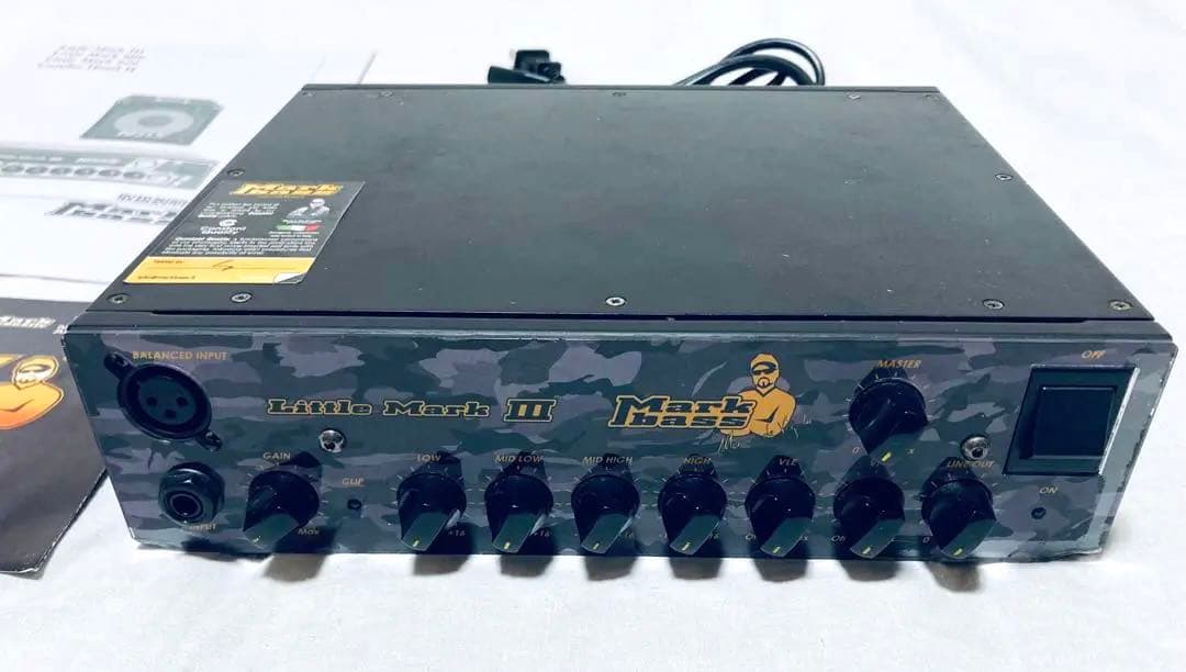 Mark Bass Little Mark III 限定迷彩カラー 生産終了