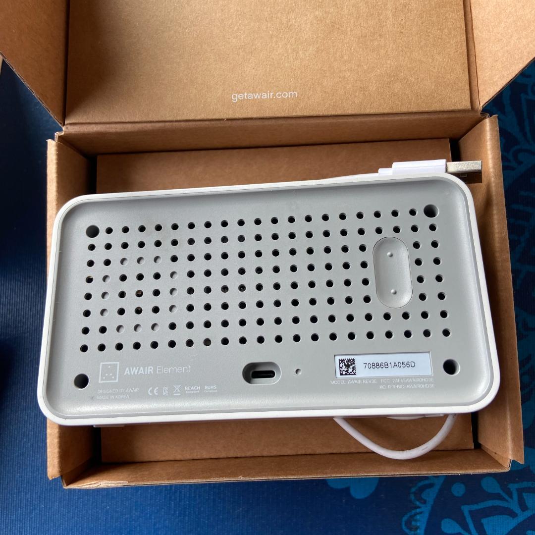 空気清浄機・イオン発生器 Awair Element Indoor Air Quality Monitor