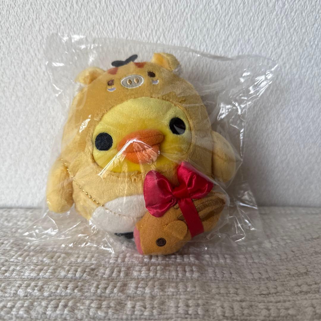 リラックマ　お正月ぬいぐるみ　2019 キイロイトリ　亥