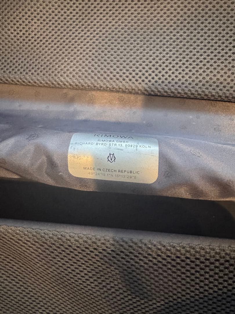 RIMOWA ESSENTIAL キャビン ブラック