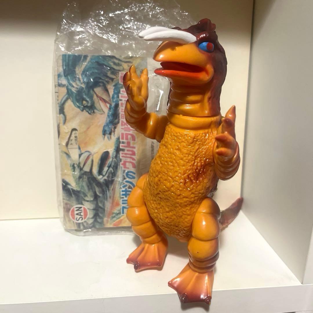 し*が様 マルサン製 復刻 ドランゴ ソフビ フィギュア マルモン 怪獣