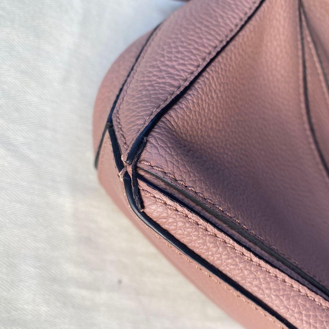 【最終値下げ】　ロエベ　パズルバッグ　ミニ　ダークブラッシュ　ストラップ欠品