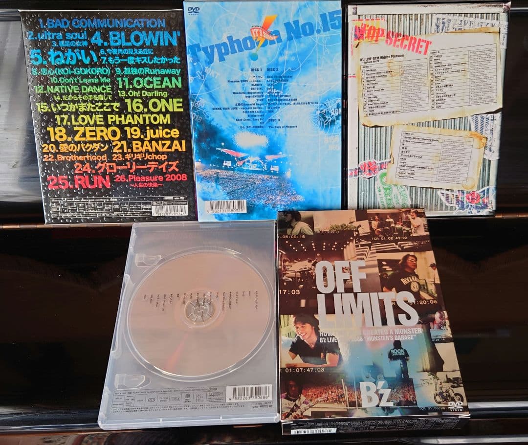 B'z　DVDセット