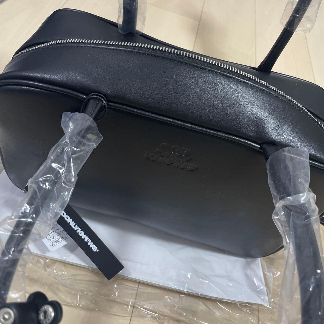 GOD ONLY KNOWS フェイクレザーハンドルバッグ 岩田剛典