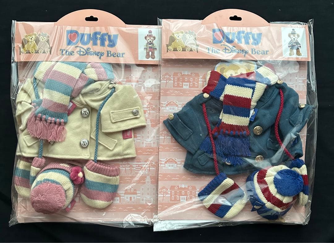 【新品未使用】ダッフィー シェリーメイ ジェラトーニ コスチューム まとめ売り