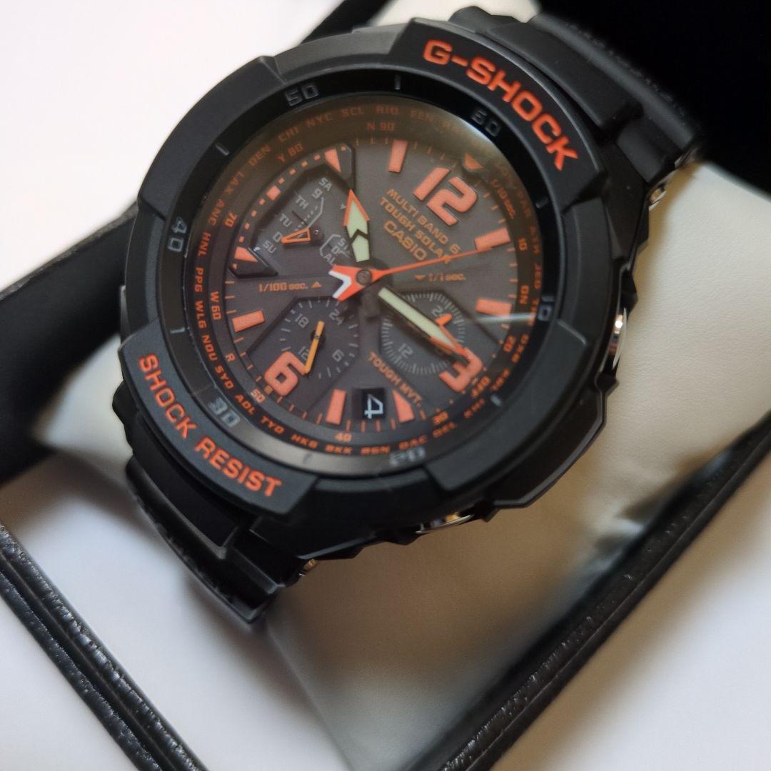 美品 CASIO G-SHOCK GW-3000B 電波ソーラー