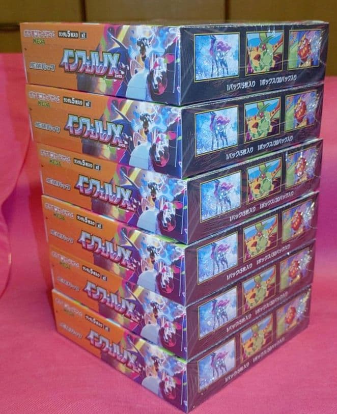 ポケモンカードゲーム MEGA インフェルノX 6BOX シュリンク未開封